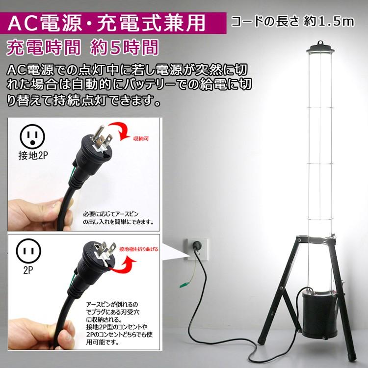 GOODGOODS（グッド・グッズ） LED投光器 充電式 40W IP65 屋外 防水