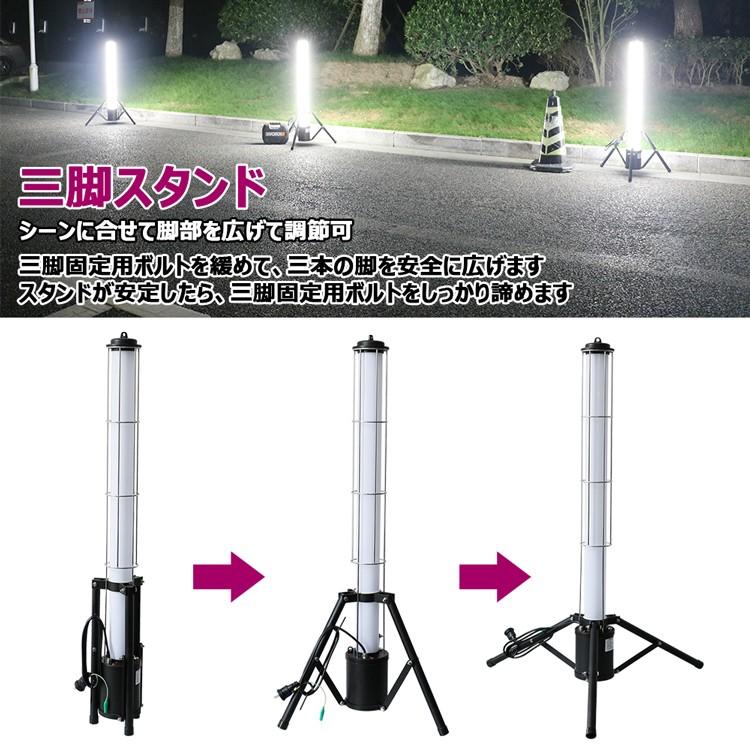 GOODGOODS（グッド・グッズ） LED投光器 充電式 40W IP65 屋外 防水