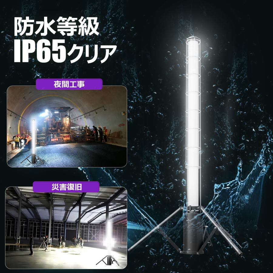 GOODGOODS（グッド・グッズ） LED投光器 エリアライト 100W 10000lm 昼 