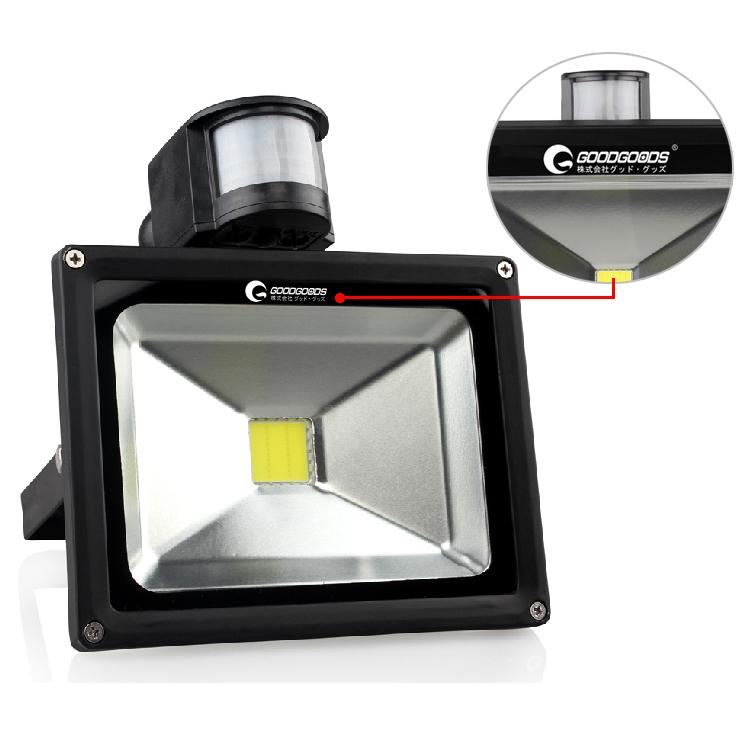 GOODGOODS グッドグッズ LED投光器 50W 500W相当 センサーライト GOODGOODS グッドグッズ LED投光器 50W 500W相当 センサーライト