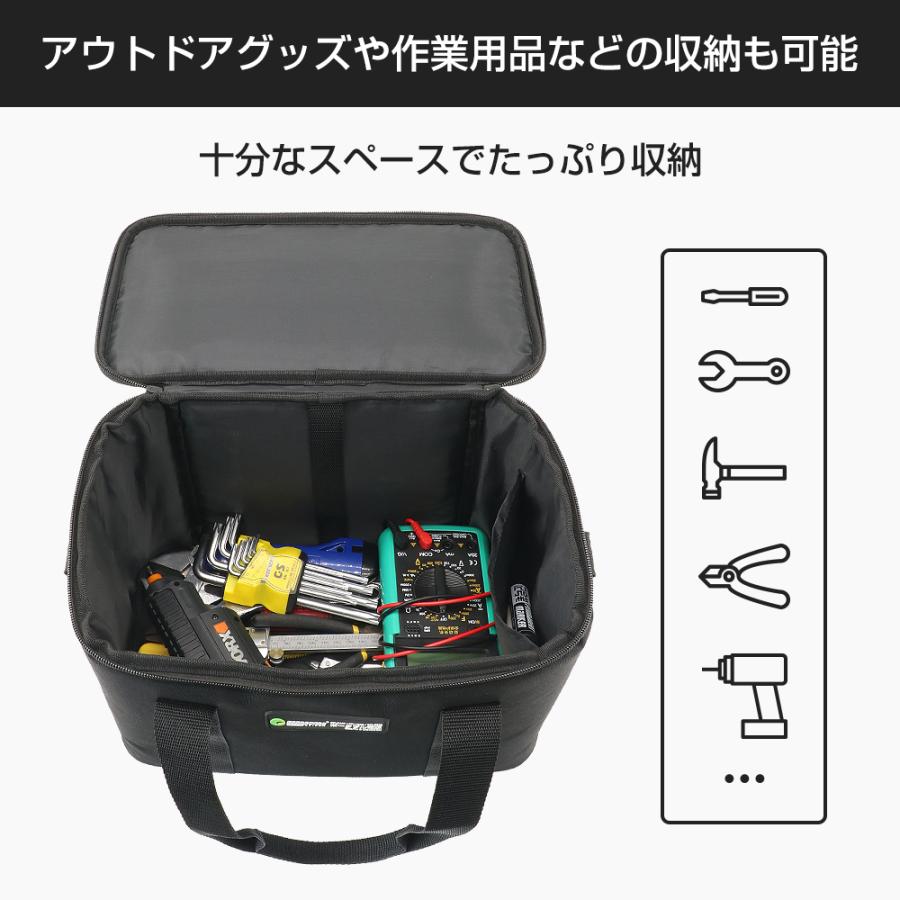 GOODGOODS ポータブル電源 収納バッグ  耐衝撃 防水 アウトドア  SPI-54AT/ SPI-T50B/SPI-320A用 JD-005X｜goodgoods-2｜06