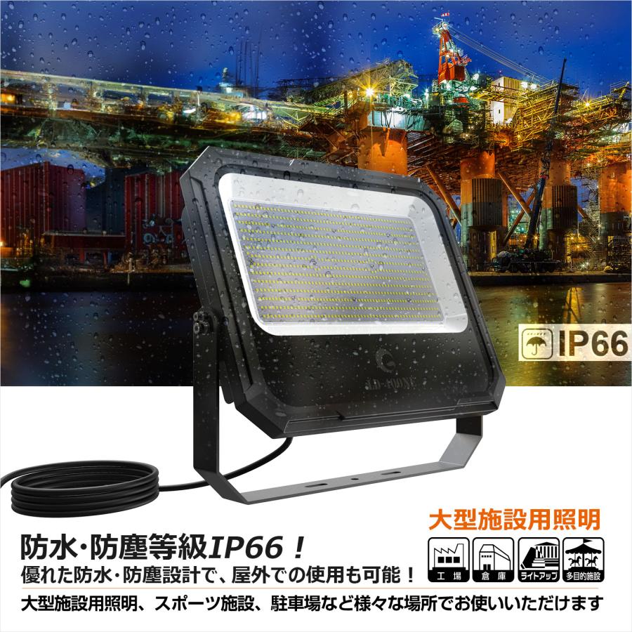 GOODGOODS LED投光器 防水 屋外 作業灯 明るい 爆光 42000lm GOODGOODS LED投光器 防水 屋外 作業灯 明るい 爆光 42000lm