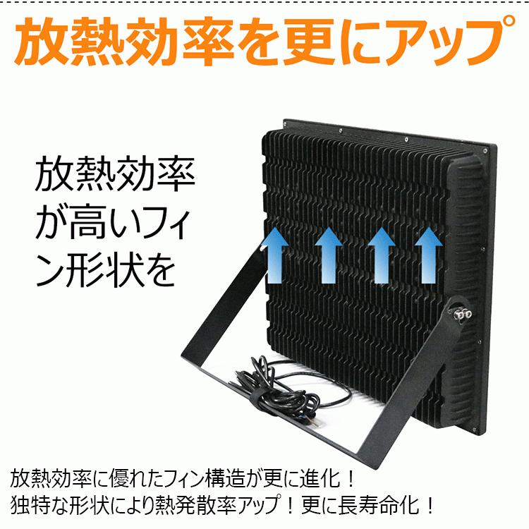 GOODGOODS LED投光器 400W 40000lm 防水 防塵 スポットライト 建築 集魚灯 駐車場 工事照明 現場作業 LD-408A｜goodgoods-2｜06