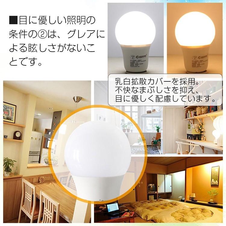 GOODGOODS 2個セット LED電球 E26 9W 60W形相当 一般電球 広配光 led 