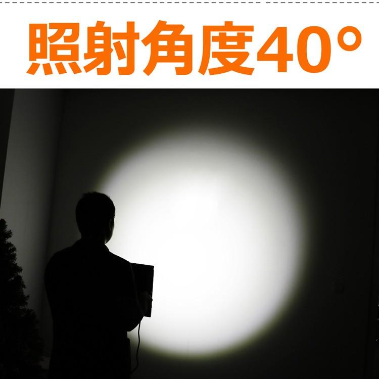 グッドグッズ LED投光器 50W 7020lm 500W相当 IP66 防水 防塵 薄型 スポットライト 看板 屋外 店舗照明 駐車場 住宅 建設 作業 玄関灯 LDJ-50H