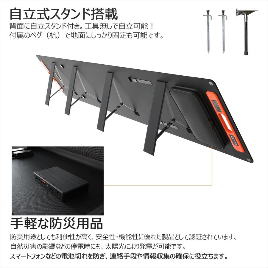 GOODGOODS ソーラーパネル 200W 発電効率22.5% ETEF単結晶 防水 GOODGOODS ソーラーパネル 200W 発電効率22.5% ETEF単結晶 防水