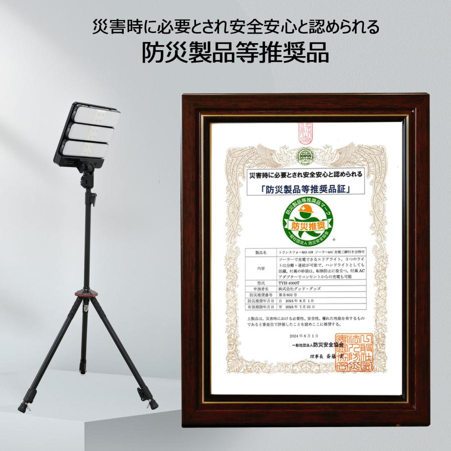 GOODGOODS 二個セット LED投光器 ライト分離可 LEDポータブル GOODGOODS 二個セット LED投光器 ライト分離可 LEDポータブル