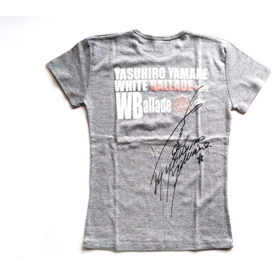 公式 Lサイズ Tシャツ 12 Ballade White Yamane Yasuhiro サイン入り 山根康広 財布 帽子 ファッション小物 Aivep It