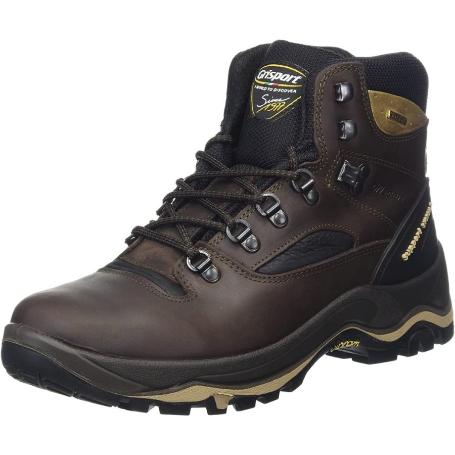 (9 UK, Boot Hiking Quatro Men's Grisport - Brown) 登山靴、トレッキングシューズ 【即納&大特価】 