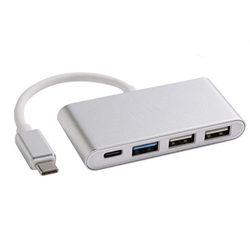 iFormosa USB-C USB 3.0 HUB ハブ アダプター シルバー IF-USBCTOUSB3P-SV
