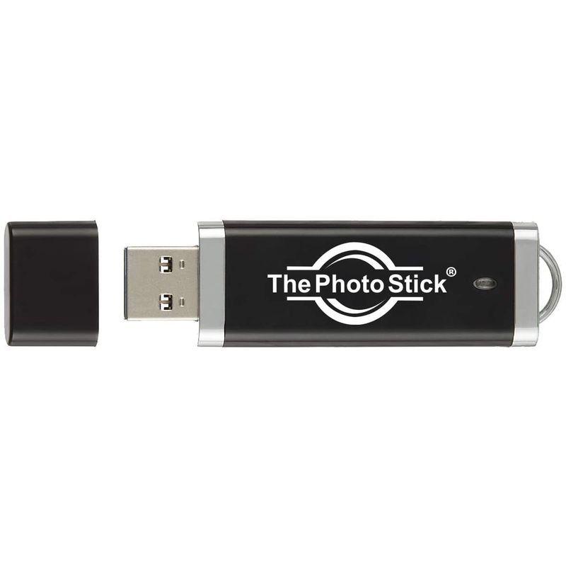 買っ ThePhotoStick 1.0 (128GB) 簡単、ワンクリックで写真とビデオのバックアップ。
