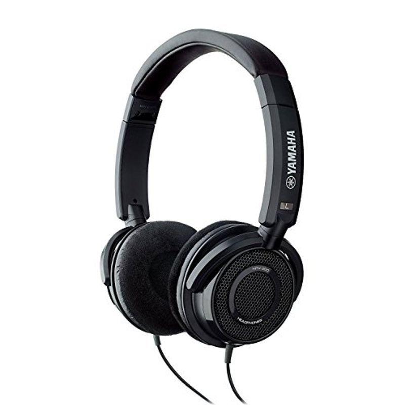 ヤマハ YAMAHA オープンエアー型ヘッドホン ブラック HPH-200 BK 器の音色の忠実な再現を目指した自然で緻密な音質 長時間使