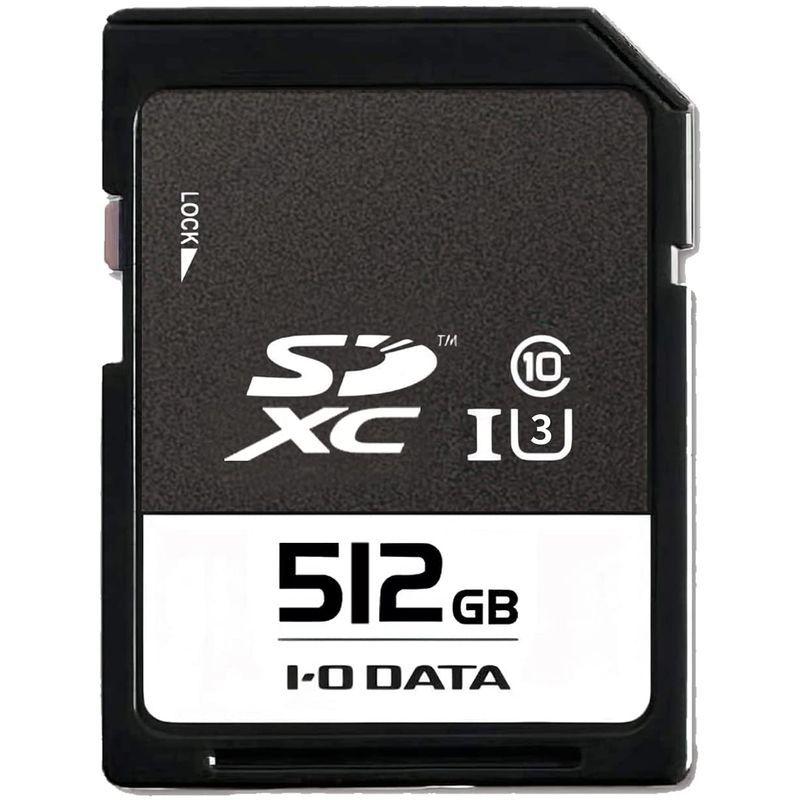 純正新販売 アイ・オー・データ SDXCメモリーカード 512GB UHS-I UHS スピードクラス 3対応 耐X線 EX-SDU13/512G