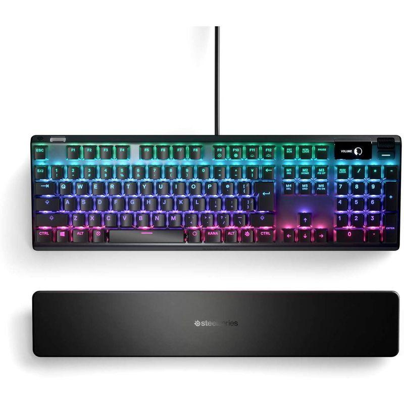 SteelSeries ゲーミングキーボード 有線 日本語配列 磁気ホール効果センサー OmniPointスイッチ 有機ELディスプレイ搭載 ゲーミングキーボード 有線 日本語配列 磁気ホール効果センサー OmniPointスイッチ 有機ELディスプレイ搭載