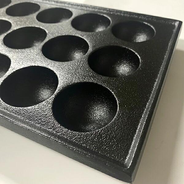 千田オリジナル 業務用 ガスたこ焼き器 【鉄板】3丁セット (プロパン