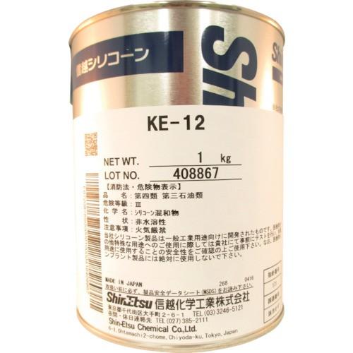信越 シリコーン二液型ＲＴＶゴム １ｋｇ 『KE12』 シリコンシーラント