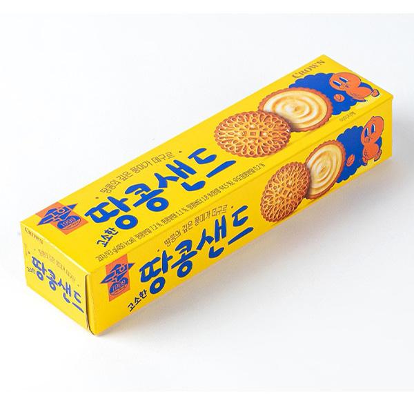 CROWN] ピーナッツサンド / 93g グッヒ クッキー ビスケットピーナッツ