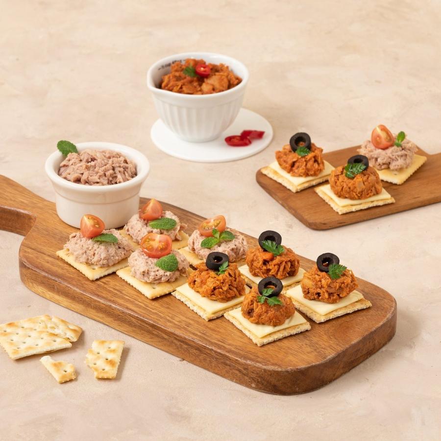 東遠] 20個セット(90g×20個) / マッチャムツナ缶詰10個 + 唐辛子ツナ