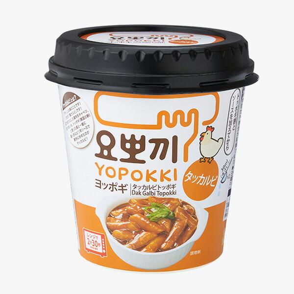 ヨッポギ] 即席カップ 6種類から選べる12個（1箱) トッポキ/ BOX(12個