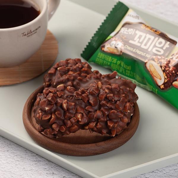 SAMJIN] コミアン ピーナッツ餅チョコパイ/ 216g×10個SET 韓国お菓子