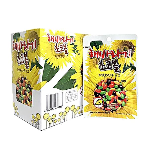 ヘテ] 40g×24個 / ひまわり種チョコ チョコレット 韓国お菓子 ひまわり