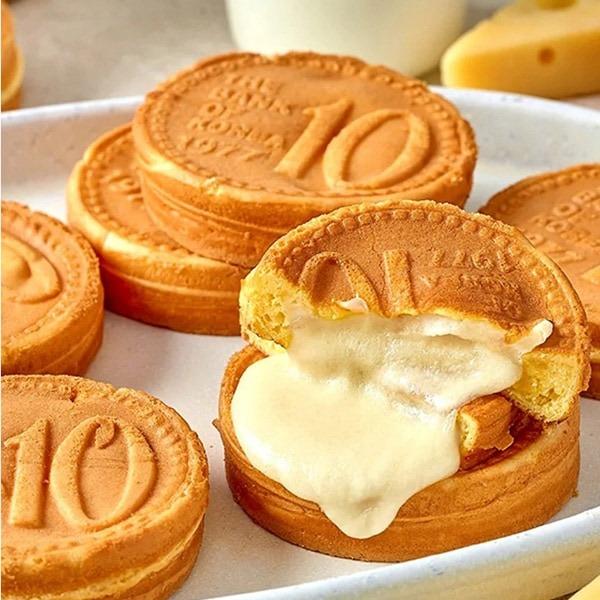 花井堂] 10ウォンパン モッツアレラチーズ味 / 約120g ベビーカステラ