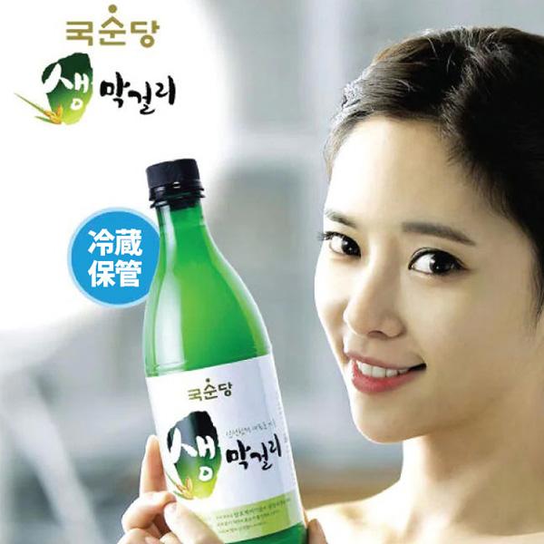 [麹醇堂] クッスンダン 生マッコリ / 1BOX (750ml&times;12本） (冷蔵) マッコリ ペットボトル まっこり 韓国お酒 発酵酒 韓国 伝統酒 お酒 酒 まとめ買い 箱買い