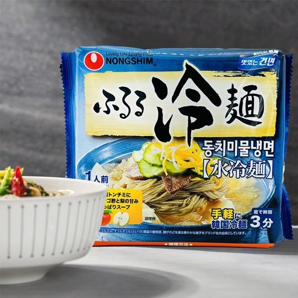 NONGSHIM（農心） ふるる冷麺 水冷麺 20袋 / BOX(159g×20個入り) 韓国