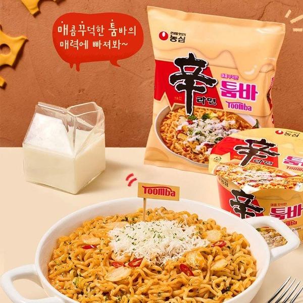 トゥーンバ　袋麺　20個 NONGSHIM（農心） 辛ラーメントゥーンバ /箱売り(137g×32食入