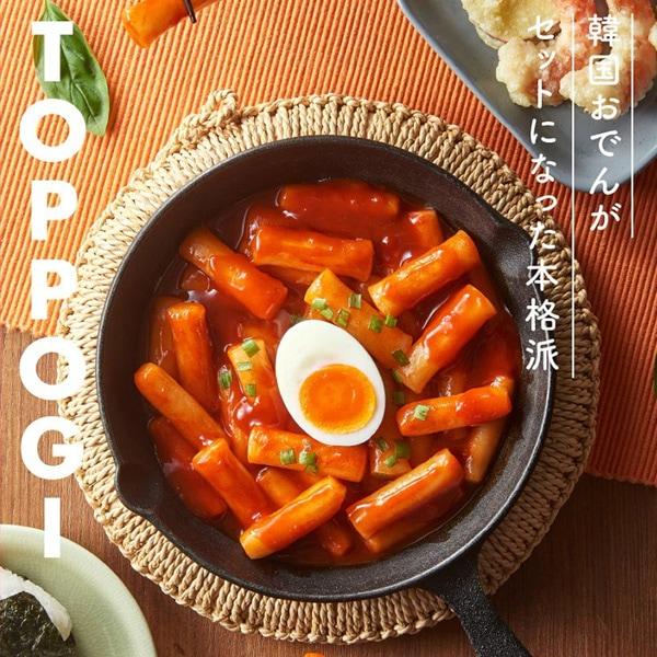 プルムウォン] アサヒコ もっちり トッポギ / 480g おでん付きトッポキ