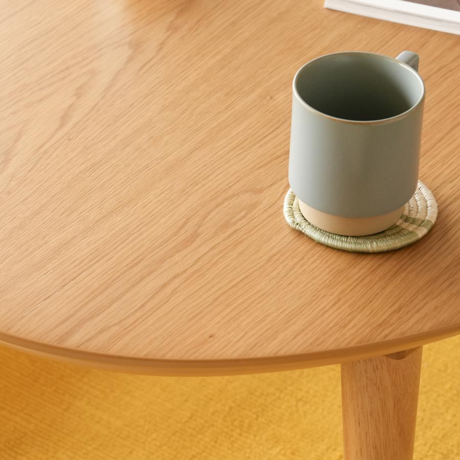 GOOD LIFE INTERIOR こたつ テーブル 楕円形 105×70cm 天然木 おしゃれ