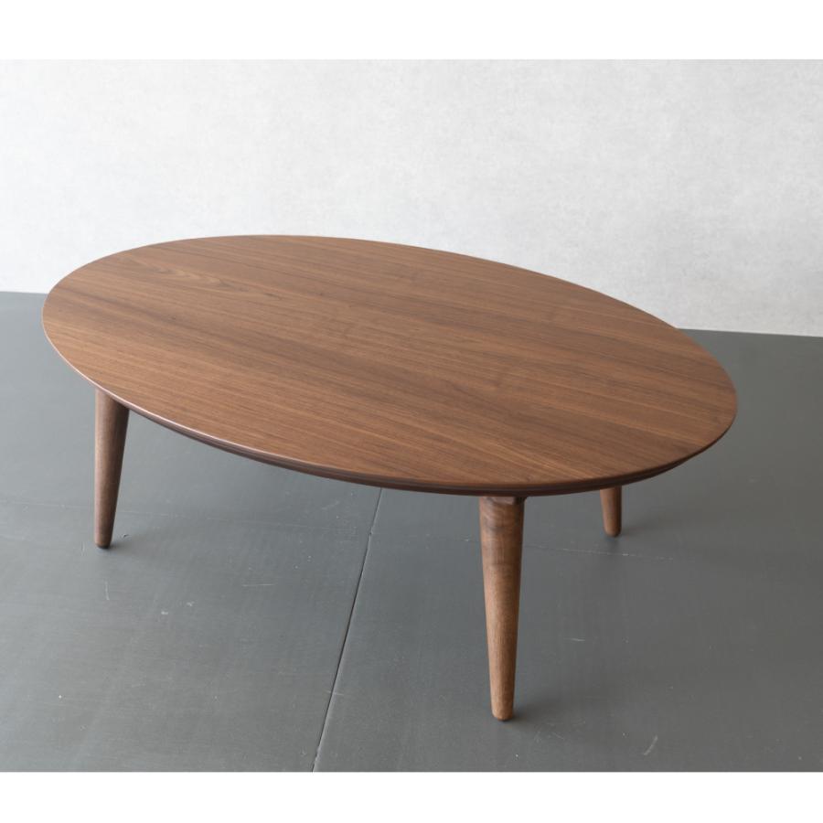 こたつ セット 楕円形 105×70cm こたつ布団セット おしゃれ 楕円 かわいい ミニ 小さめ 家具 木 北欧 一人用 一人暮らし 天然木 木製_7
