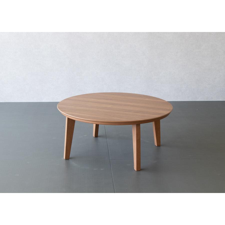 GOOD LIFE INTERIOR こたつ 円形 90cm フラットヒーター こたつ