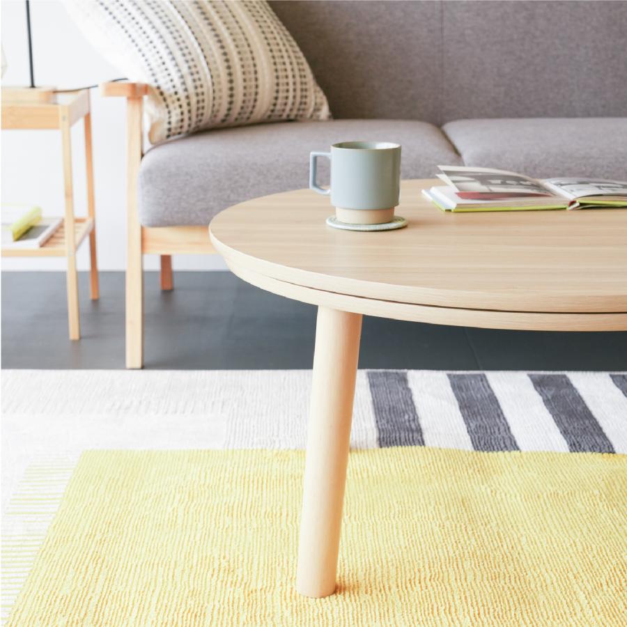 GOOD LIFE INTERIOR こたつ布団セット 円形 75cm こたつ おしゃれ 丸型