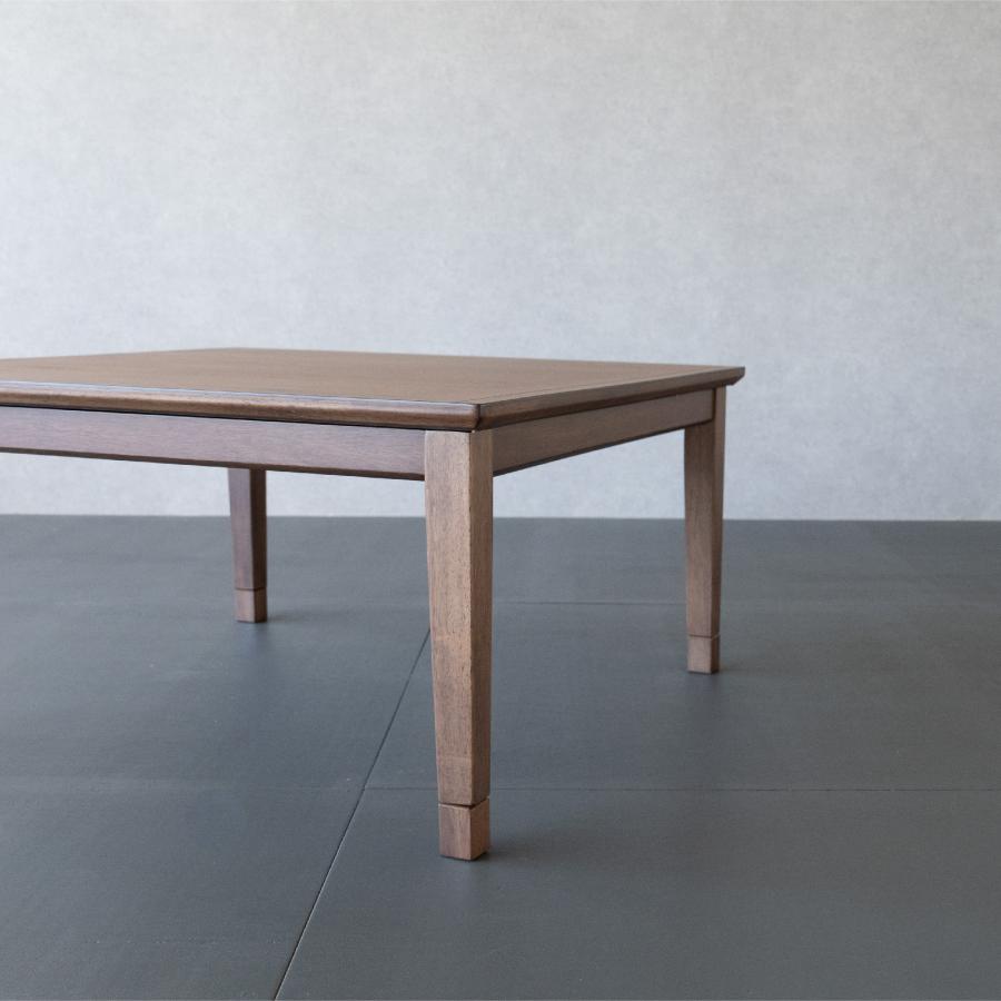 GOOD LIFE INTERIOR こたつテーブル 正方形 80×80cm オーク突板 : GOOD