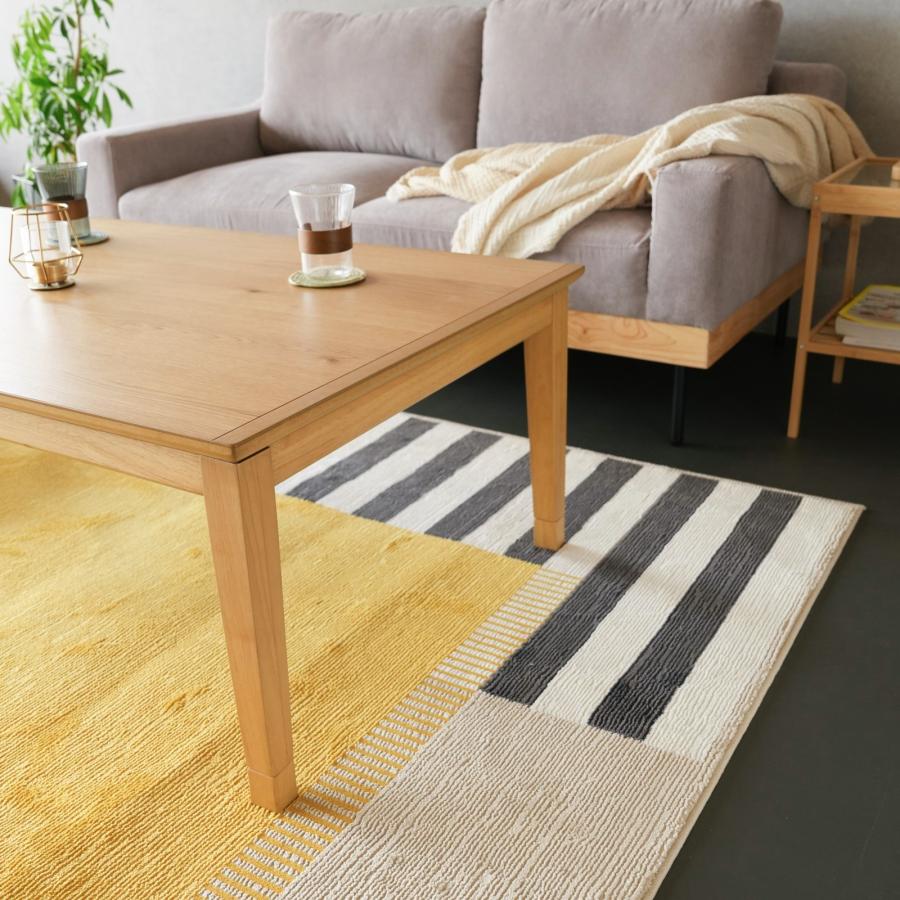 GOOD LIFE INTERIOR こたつテーブル 長方形 120×70cm 木製 オーク突板