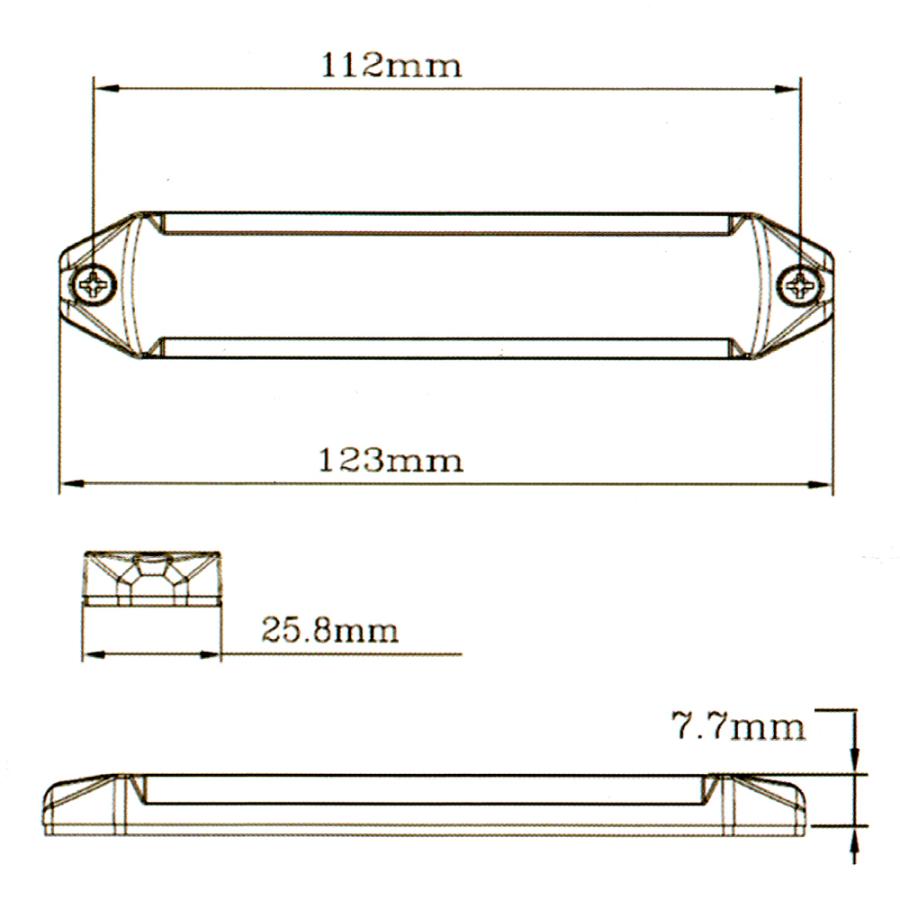 小薄型LEDフラッシュライトバー 緑色発光24パターン 同期連動機能有り 12V24V兼用 ALTEEDアルティード｜goodlife｜07