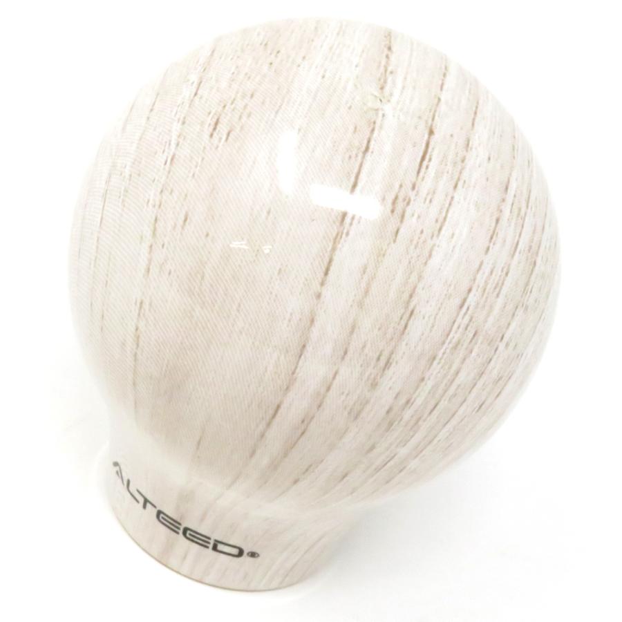 シフトノブ 球型ボールデザイン 木目ホワイトウッド調 M8M10M12対応 ALTEED｜goodlife｜02