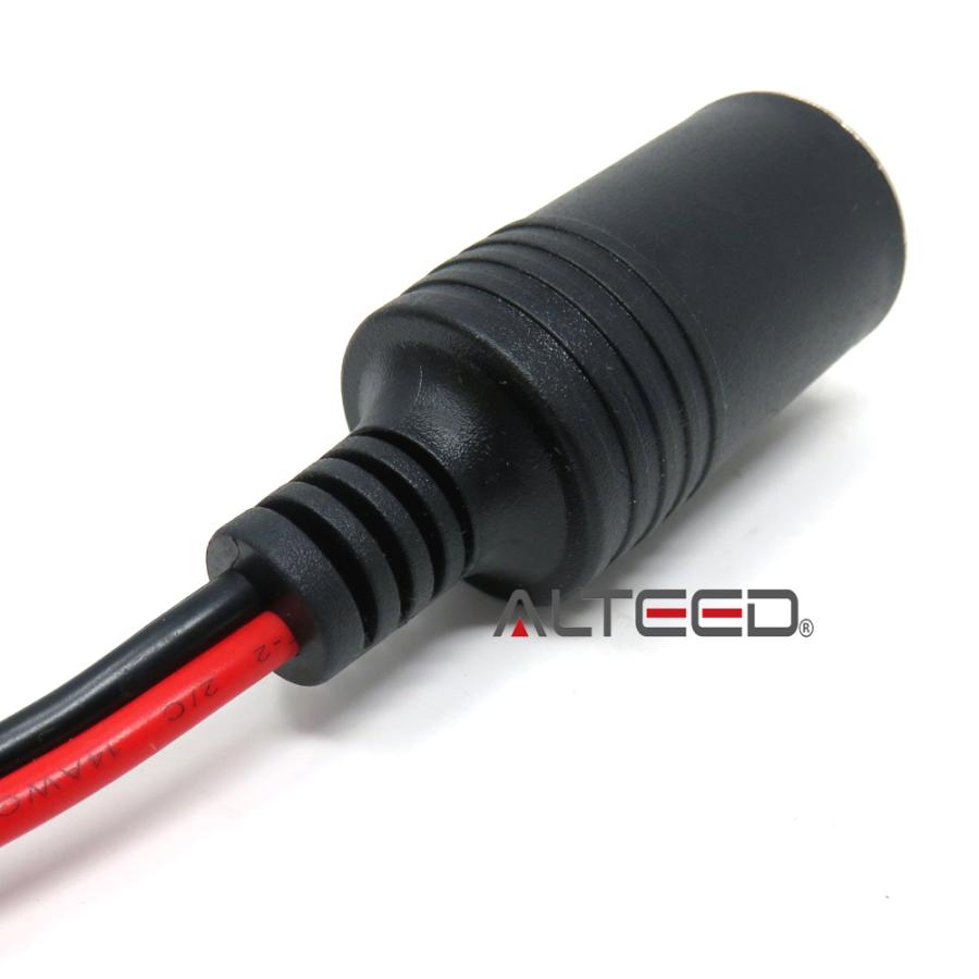 シガーソケット延長ケーブル 5m延長コード 14AWG 2.08mm2(2sq) 15A 12V/24V車対応 ALTEEDアルティード｜goodlife｜04