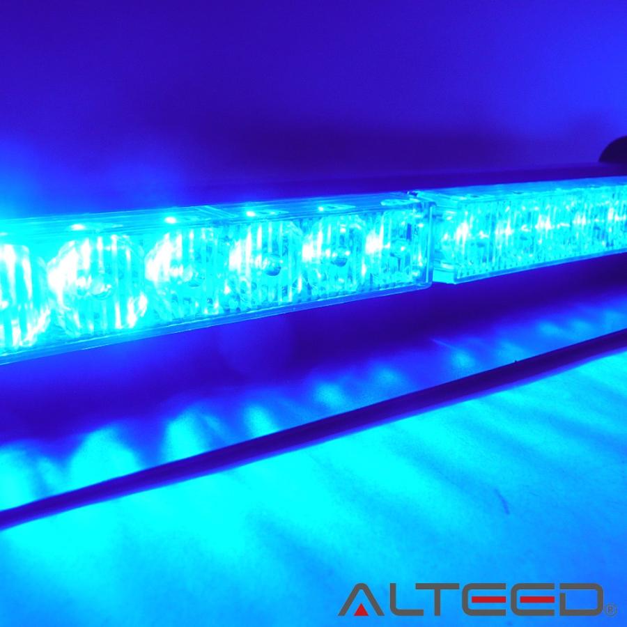 LEDライトバー 青色 12LED フラッシュライト 12V24V兼用 ALTEEDアルティード｜goodlife｜03