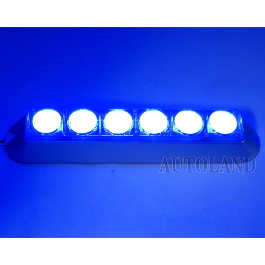 LEDフラッシュライトバー 青色発光 アルミボディ&拡散レンズ 12V24V兼用 ALTEEDアルティード｜goodlife｜02