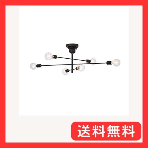 インターフォルム シーリングライト LT-2679 アストル ブラック 電球