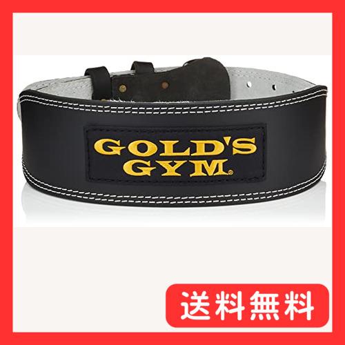 ゴールドジム(GOLD'S GYM) 定番人気高強度のトレーニングレザーベルト