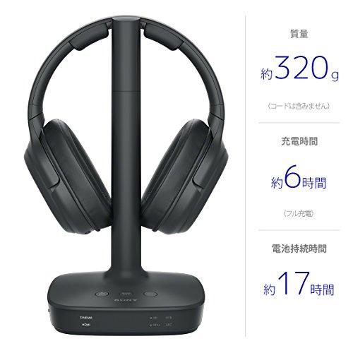 ローボード ソニー 7.1ch デジタルサラウンドヘッドホンシステム 密閉型 2018年モデル WH-L600 【1080300032】(38113円)