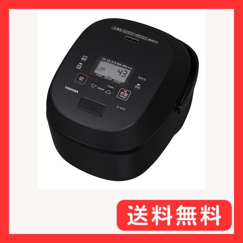 TOSHIBA(東芝) 炊飯器 炎匠炊き 5.5合 RC-10VRV(K) グランブラック