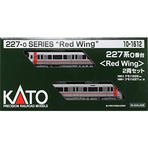 クーポン安い KATO Nゲージ 227系0番台 Red Wing 2両セット 10-1612 鉄道模型 電車