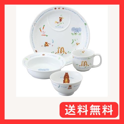NARUMI(ナルミ) 子供用 食器セット みんなでたべよっ 4点セット すくい
