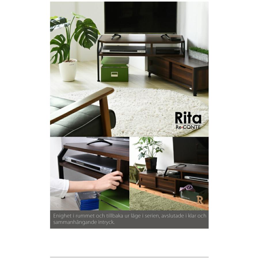 伸縮 コーナーテレビ台 Rita ホワイト ブラック テレビボード TV台 TVボード※【メーカー直送品】【代引/同梱/返品不可】【個別送料計算】｜goodlifeshop｜06