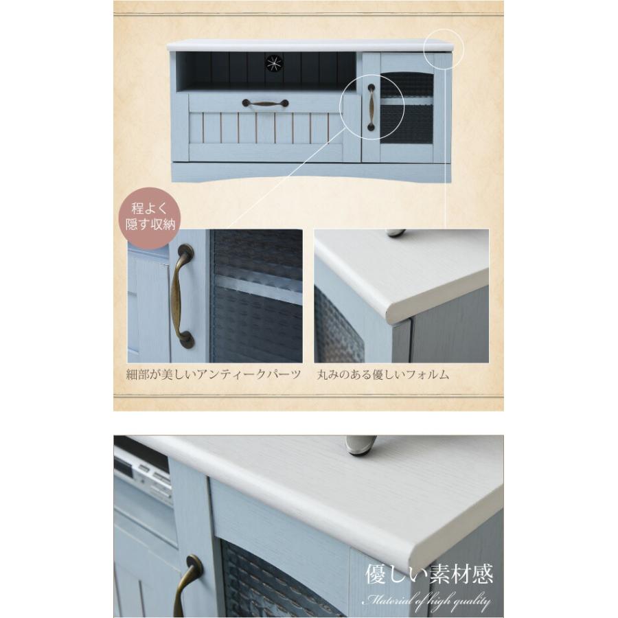 フレンチカントリー テレビ台 テレビボード シャビー アンティーク