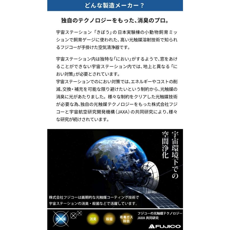 マスクフジコー 空気清浄機 光除菌 空気消臭除菌装置 日本製 フジコー